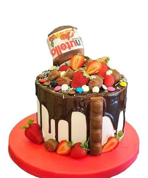 Nutella Doğum Günü Pastası