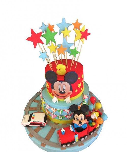 Mickey Mouse Doğum Günü Pastası